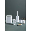 Ando White Acrylic Toilet Brush Holder
