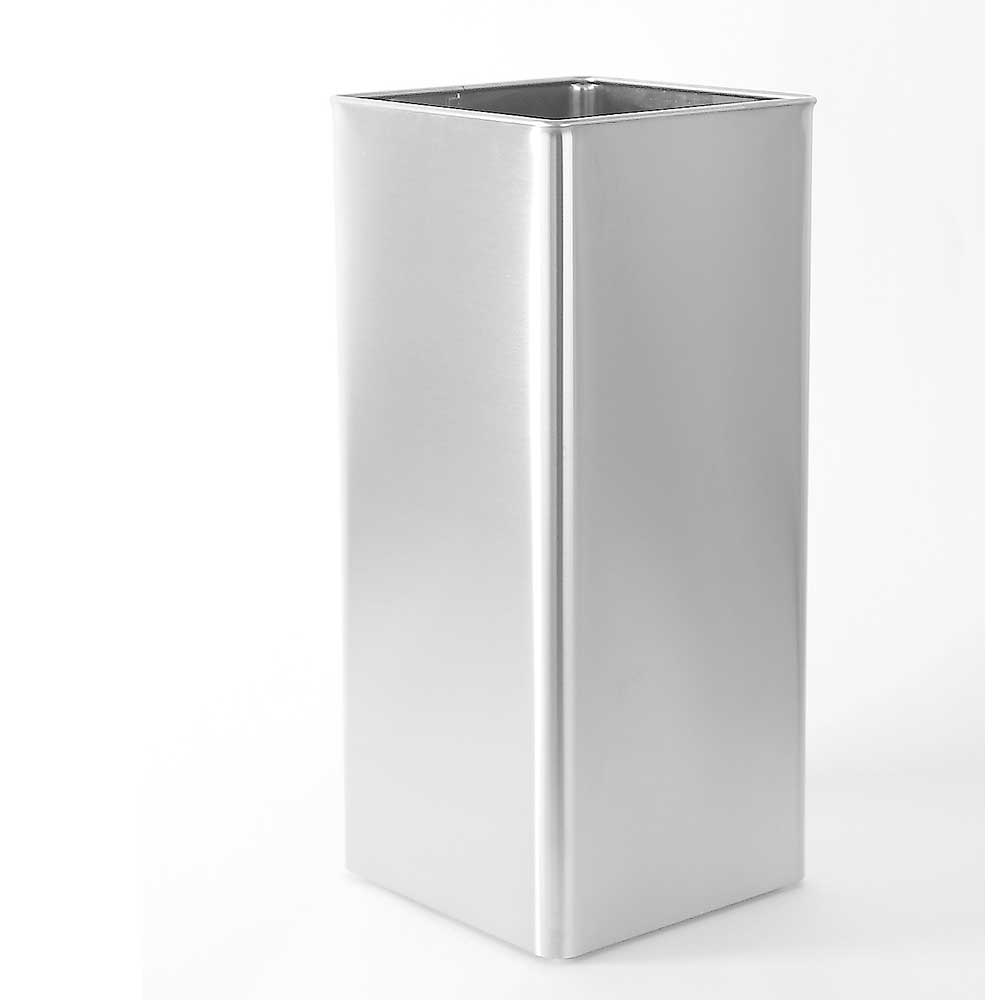 Angolo Premium Brushed Stainless Steel Umbrella Stand - Professional Quality