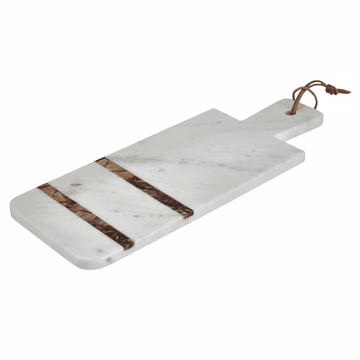 Annika White And Brown Forest Marble Paddle Board