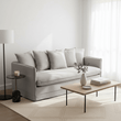 Antibes 3 Seater Grey Sofa