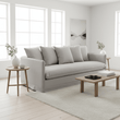 Antibes 3 Seater Grey Sofa