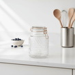 Apiary Rose Gold Wire Small Glass Jar