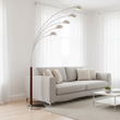 Zeus 5 Arced Lights Floor Lamp