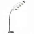 Zeus Floor 5 Arched Lights Lamp