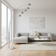 Zeus Floor 5 Arched Lights Lamp
