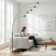 Zeus 5 Arced Lights Floor Lamp