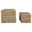 Argento Greywash Rattan Storage Trunks - Set of 2