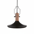 Argo Large Pendant Light in Black and Copper