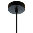 Argo Medium Pendant Light in Black and Copper