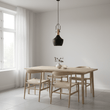 Argo Medium Pendant Light in Black and Copper