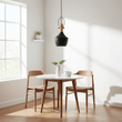 Argo Medium Pendant Light in Black and Copper