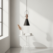 Argo Small Pendant Light in Black and Copper