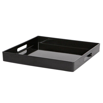 Argon Tableware Square Serving Tray - 33cm - Black