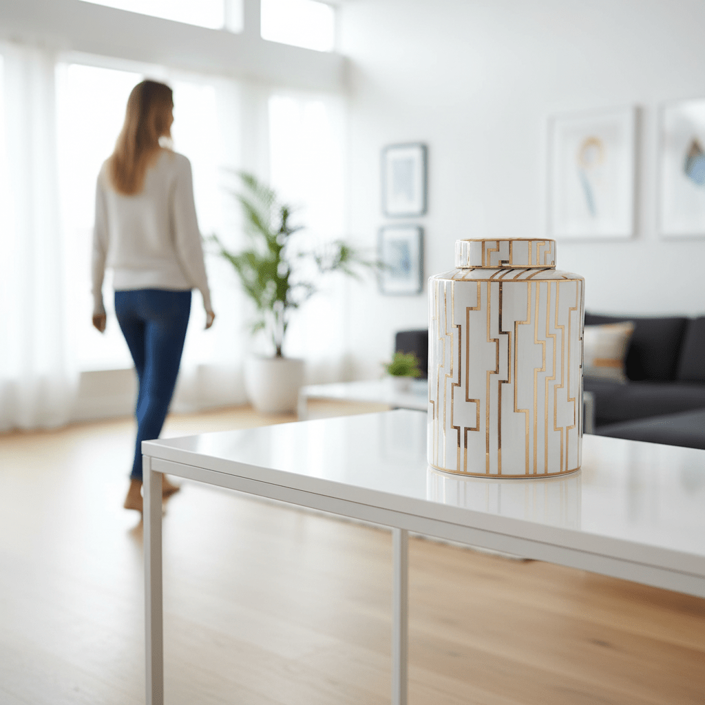 Ariana Large Ceramic Jar