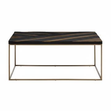 Aris Black And Gold Coffee Table