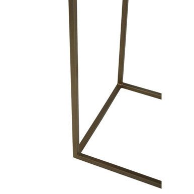 Aris Black And Gold Console Table