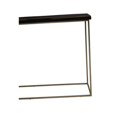 Aris Black And Gold Console Table
