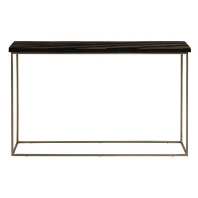 Aris Black And Gold Console Table