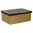Aris Large Black and Gold Storage Box