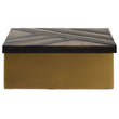 Aris Large Black and Gold Storage Box