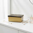 Aris Small Black and Gold Storage Box