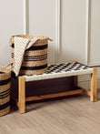 Arles Black Stripes Seagrass Baskets
