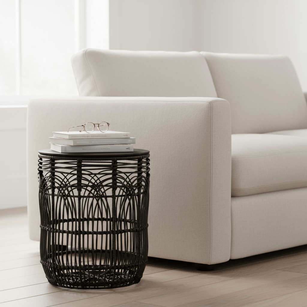 Arles Round Stool Table