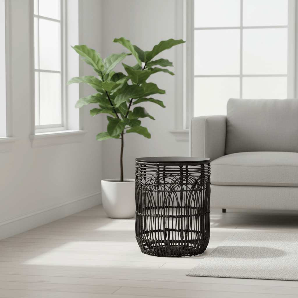 Arles Round Stool Table