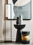 Arlo Black Ombre Side Table