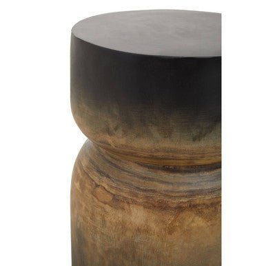 Arlo Black Ombre Side Table