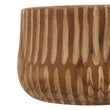 Arlo Large Brown And Natural Wooden Planter