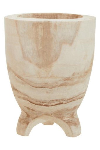 Arlo Large Natural Wooden Planter