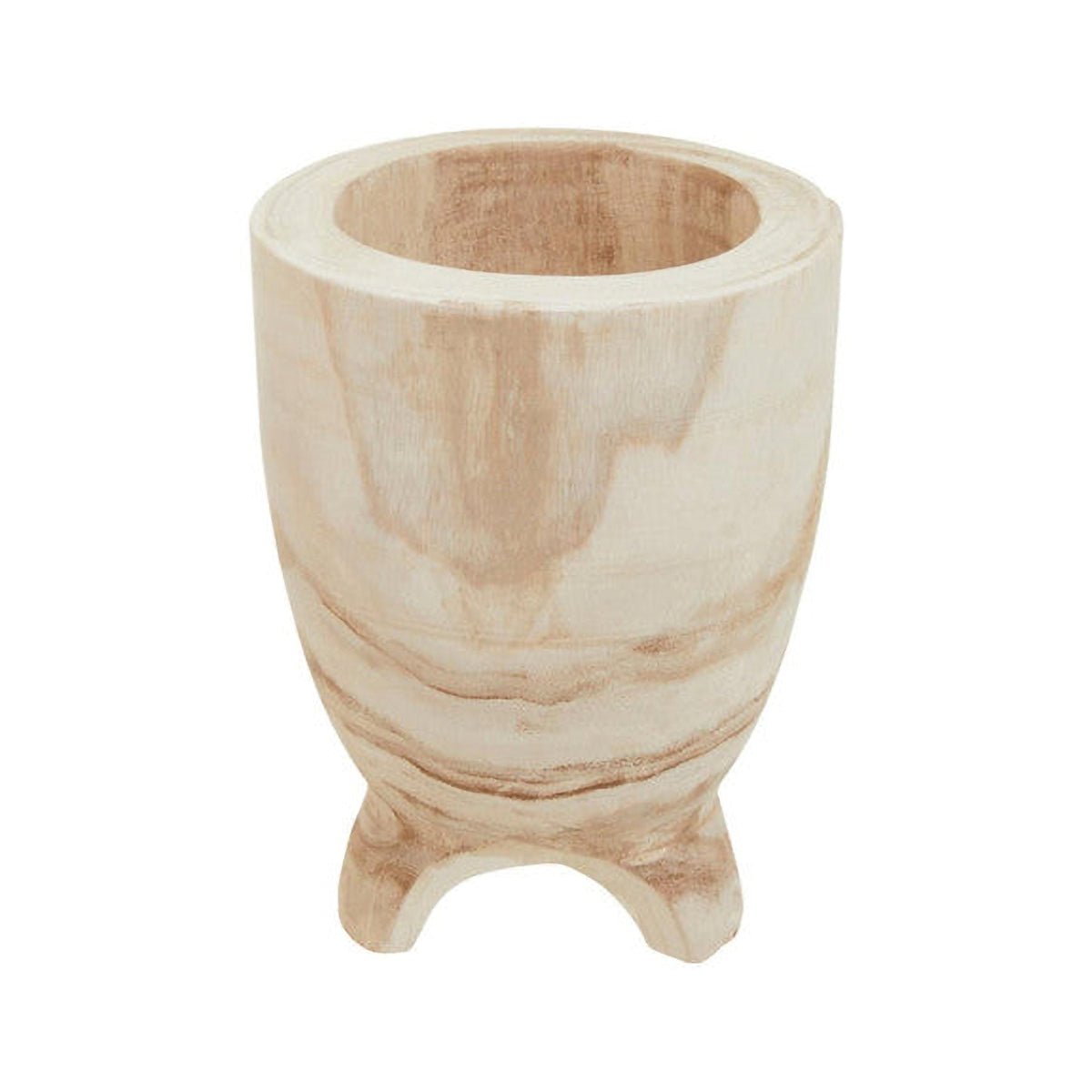 Arlo Large Natural Wooden Planter