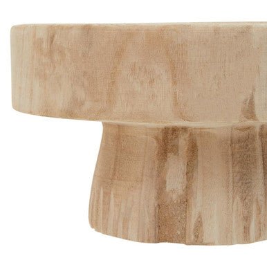 Arlo Natural Engraved Round Bowl