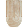 Arlo Natural Engraved Wooden Vase.