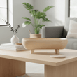 Arlo Natural Oval Decorative Dough Bowl