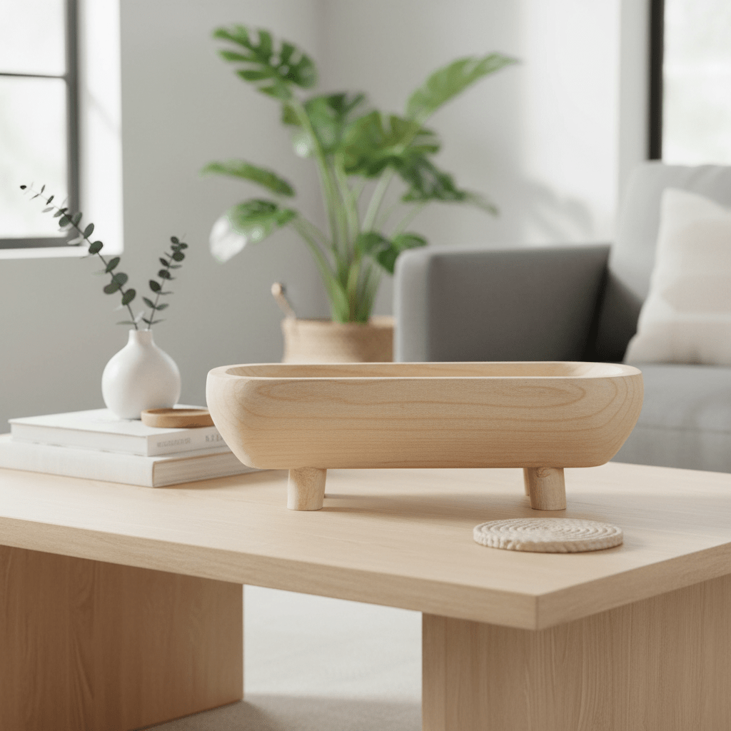 Arlo Natural Oval Decorative Dough Bowl