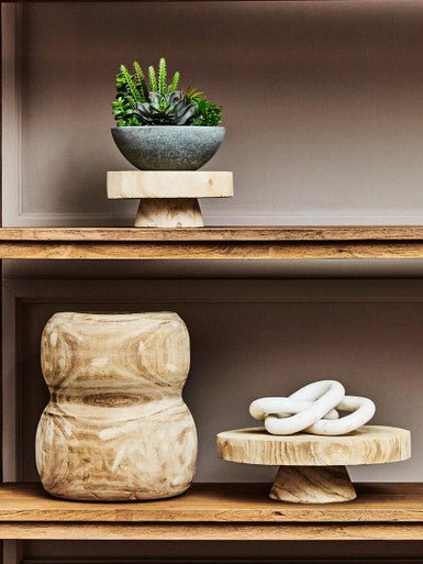 Arlo Natural Wooden Vase