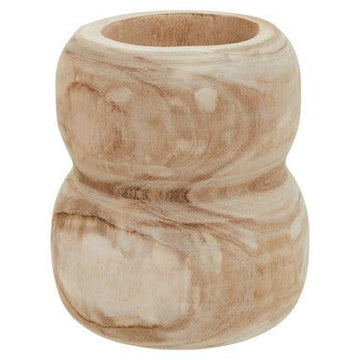 Arlo Natural Wooden Vase