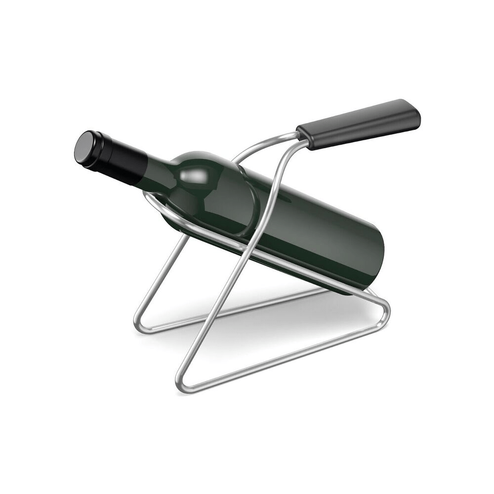 Arlo Premium Brushed Stainless Steel Wine Bottle Holder