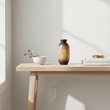 Arlo Small Wooden Ombre Vase