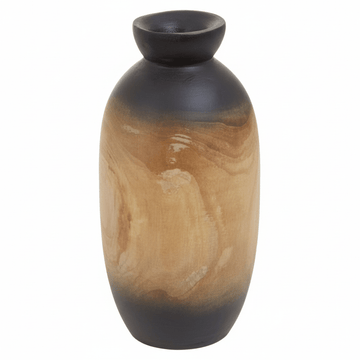 Arlo Small Wooden Ombre Vase
