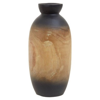Arlo Small Wooden Ombre Vase