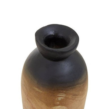 Arlo Small Wooden Ombre Vase