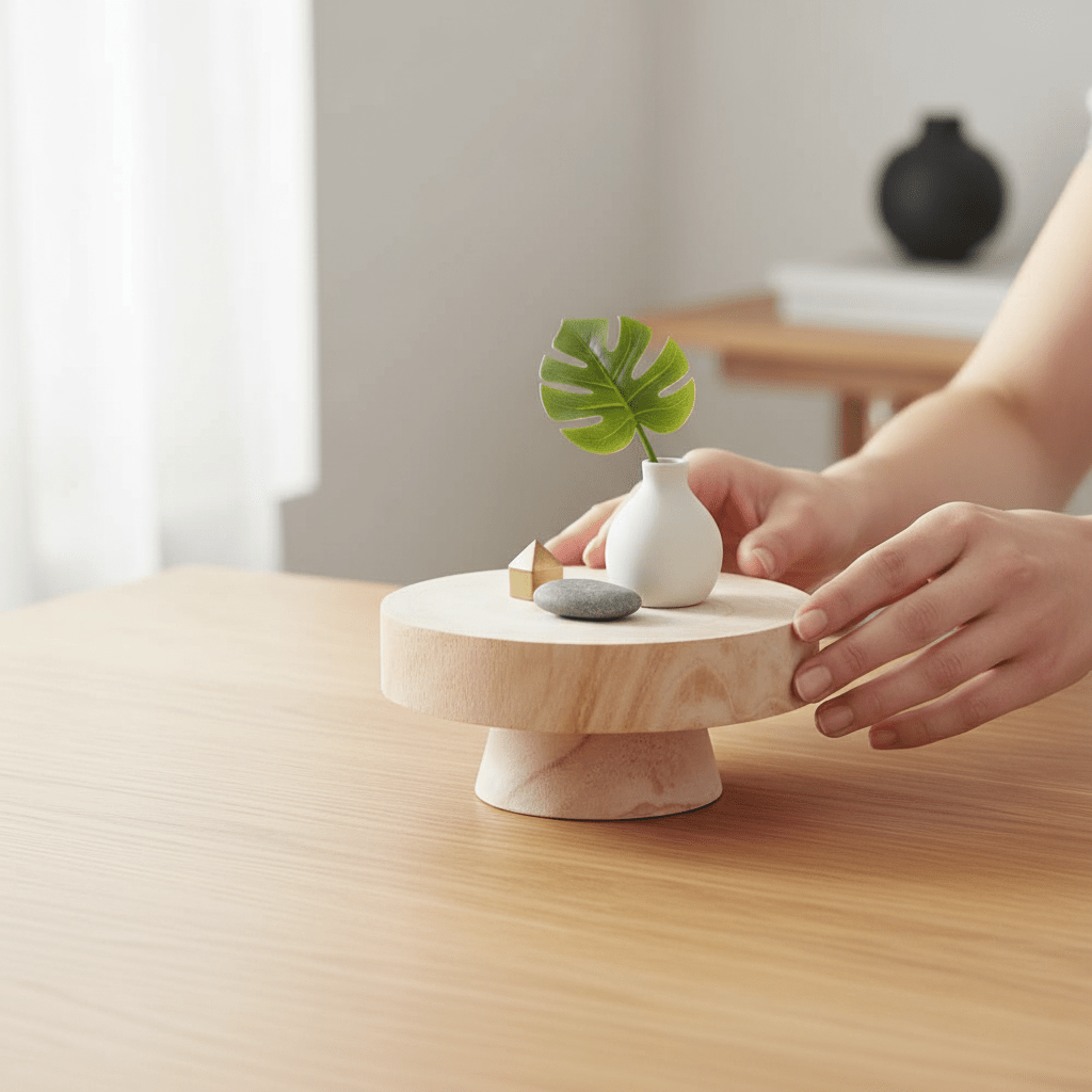 Arlo Small Wooden Riser.