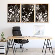 Art Abstract Nature Botanical Mink wall art displayed on a wall in a styled room — view 2