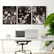 Art Abstract Nature Botanical Mink wall art displayed on a wall in a styled room — view 3