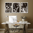 Art Abstract Nature Botanical Mink wall art displayed on a wall in a styled room — view 6