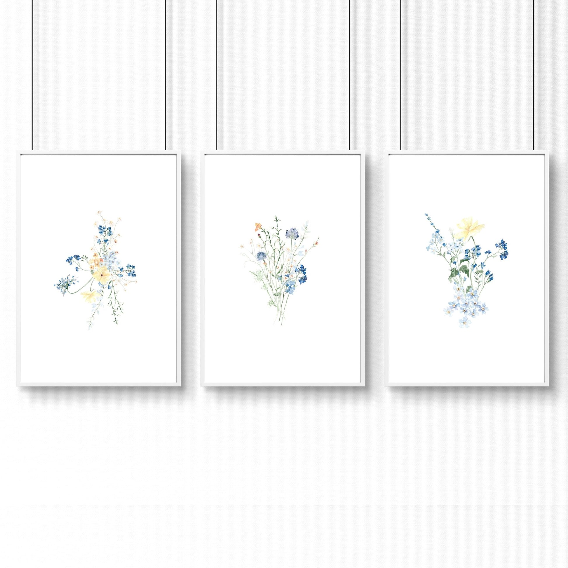 Art Botanical Prints | Set of 3 wall art prints