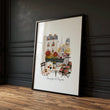 Art for Bedroom Autumn Paris Travel wall art | 